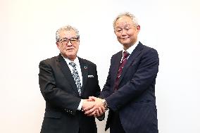 Japan Marine United (JMU) President's inauguration press conference
